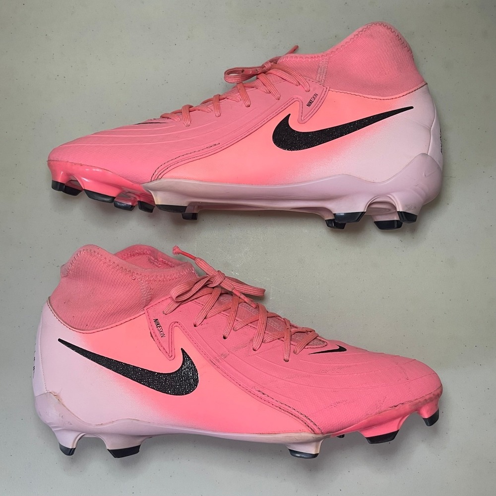 Nike Phantom Luna 2 Academy Men's 8.5 Soccer Futbol Cleats MG FD6725-600 Pink